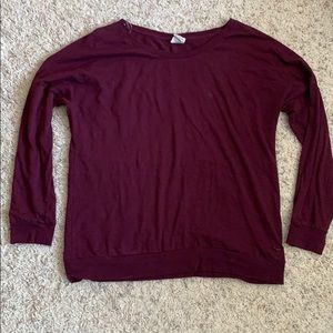 VS PINK Maroon Shirt